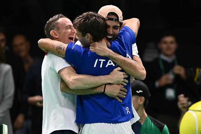 L'Italia di Davis batte il Belgio 2-0 e vola in finale