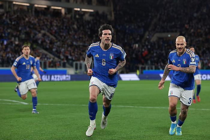 Tonali-Kean lanciano l'Italia, azzurri in finale ai play-off Mondiali