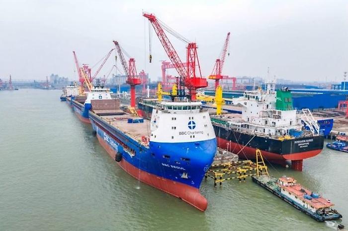 Cina, la cantieristica navale registra una solida crescita nel primo trimestre