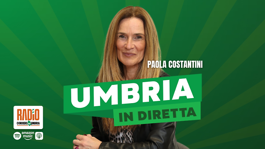 Umbria in diretta torna con la nuova stagione: Massimiliano Presciutti ospite della prima puntata