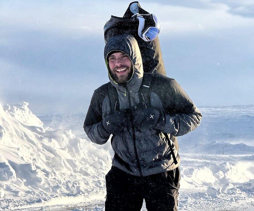 Terni, il viaggiatore Lorenzo Barone annuncia: "Sono arrivato a Capo Nord"