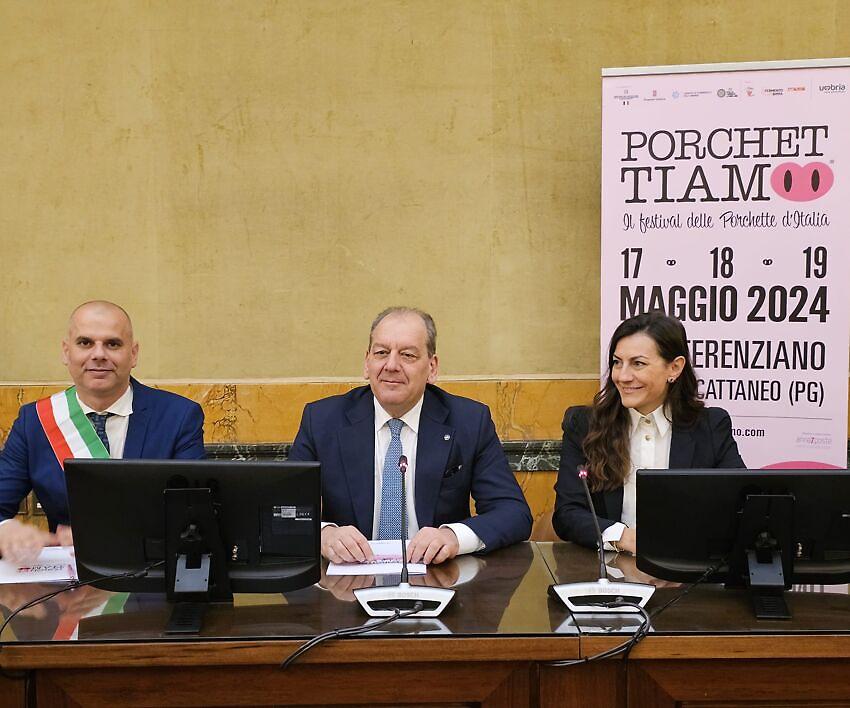 Perugia, il borgo di San Terenziano ospita la 14esim edizione del Festival delle porchette d'Italia