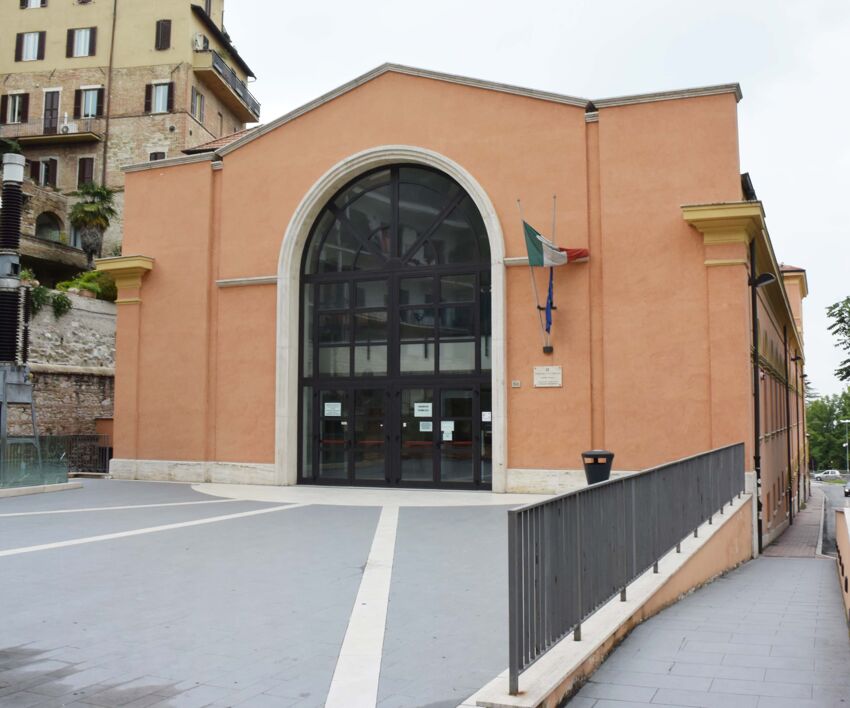 La sede del tribunale penale di Perugia 