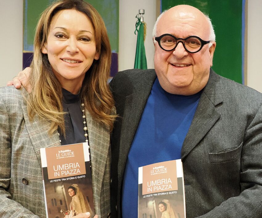 Paola Agabiti e Giuseppe Cerasa