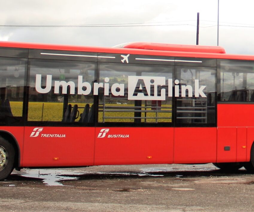 Il bus Umbria Airlink