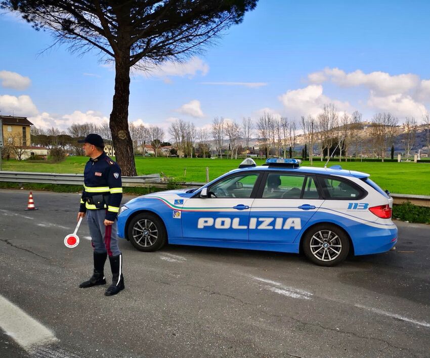 La polizia di Perugia