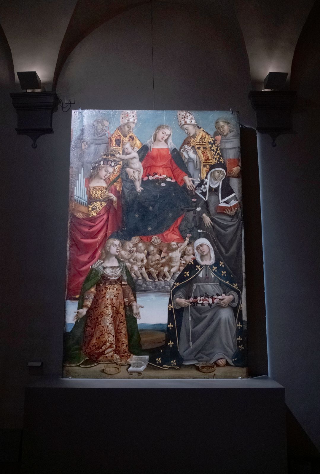 La pala di Santa Cecilia