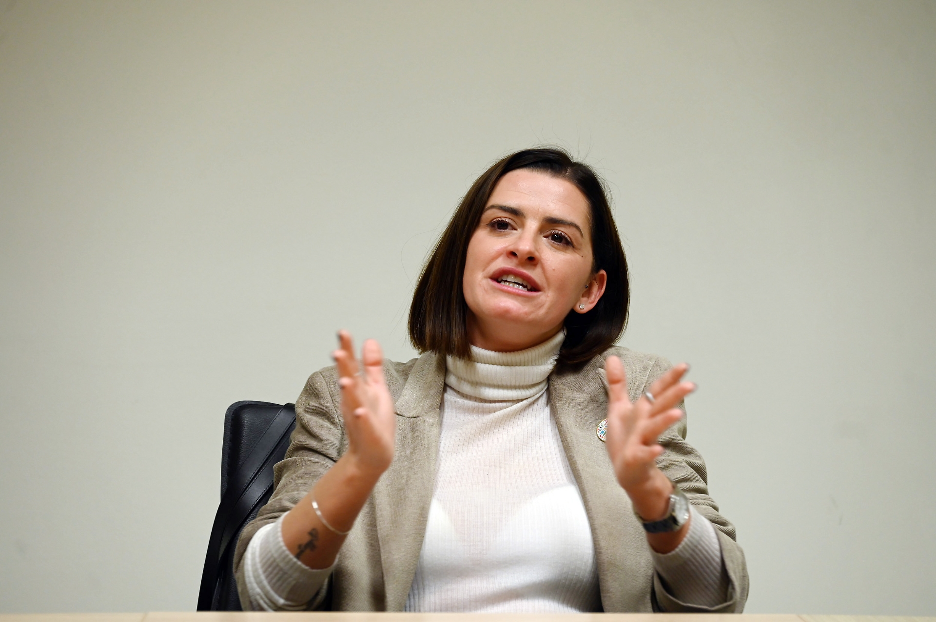 La sindaca Vittoria Ferdinandi