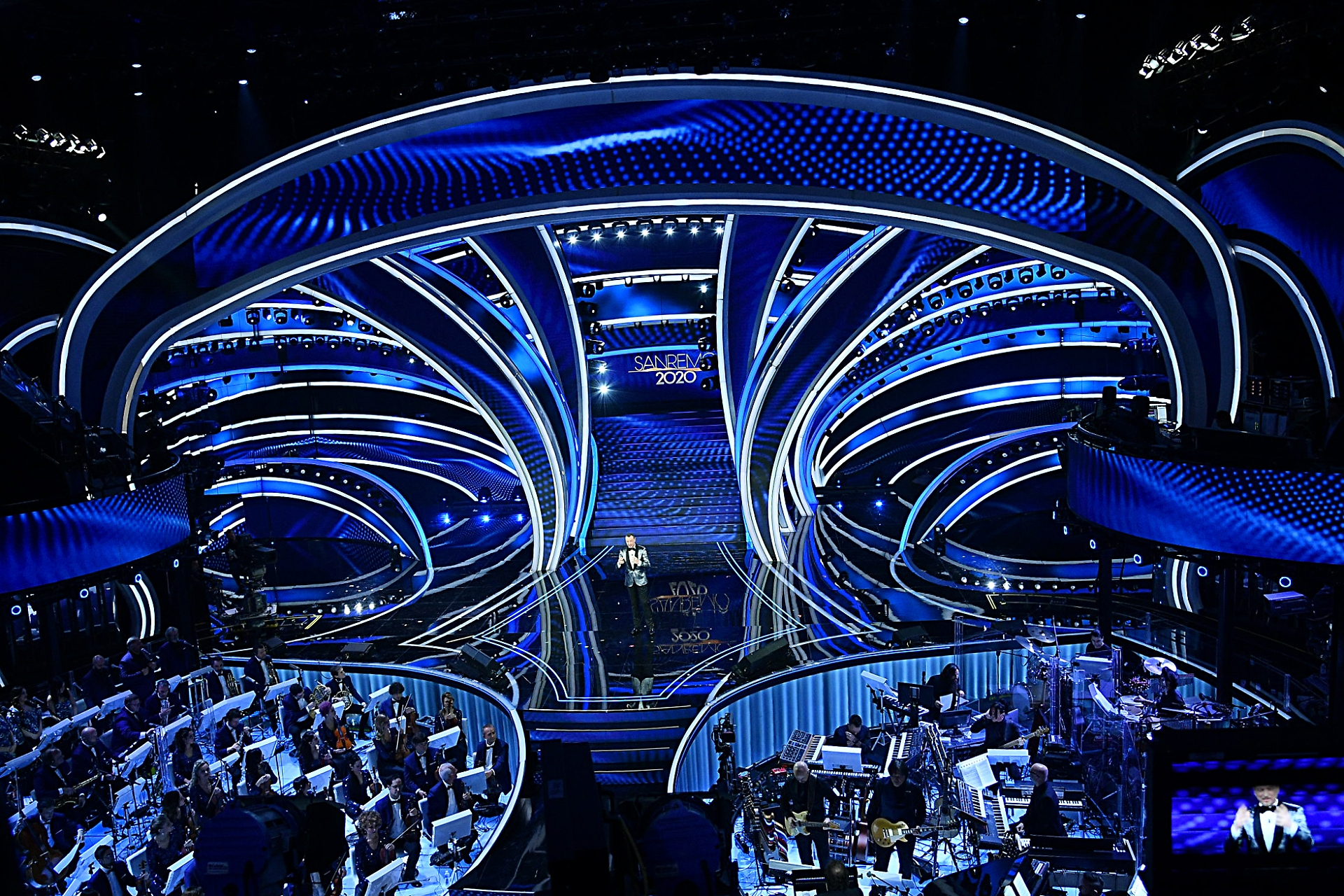 Il Palco del Festival di Sanremo 2020