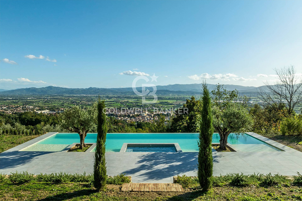 Villa con vista panoramica a Sansepolcro